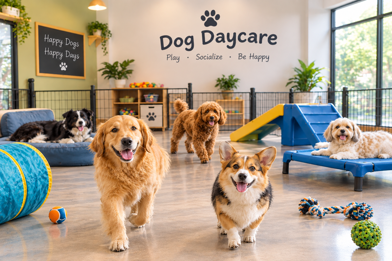 Puppy & Doggy Daycare